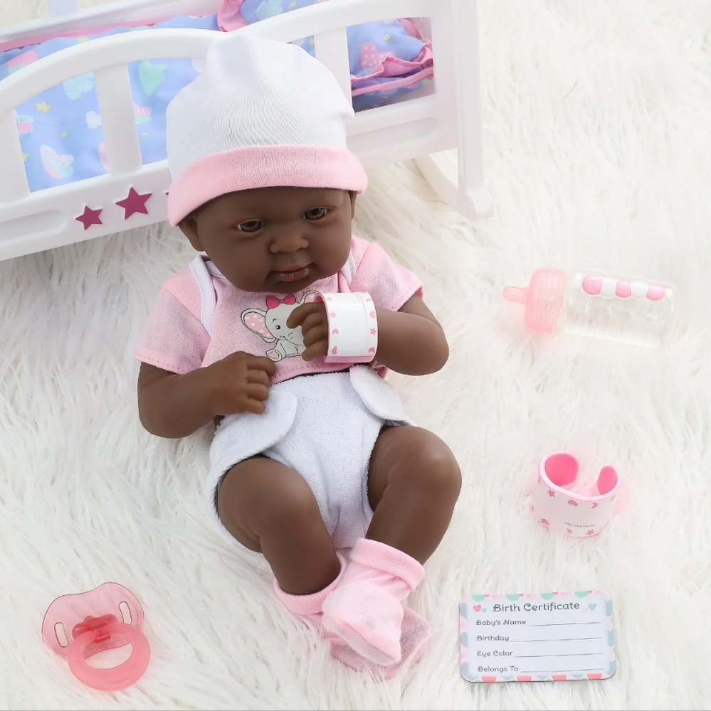 My Sweet Love Baby's First Day Pink 10 Piece Doll Gift Set,